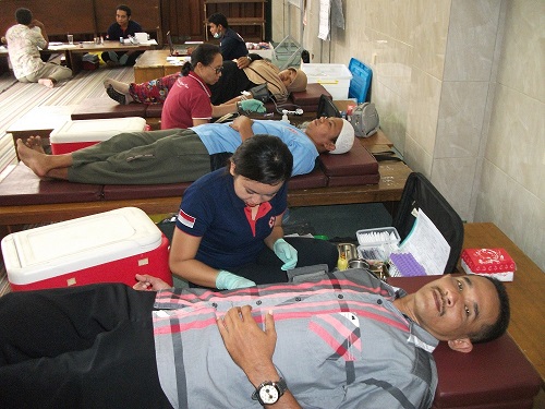 KEGIATAN DONOR DARAH SUKARELA 