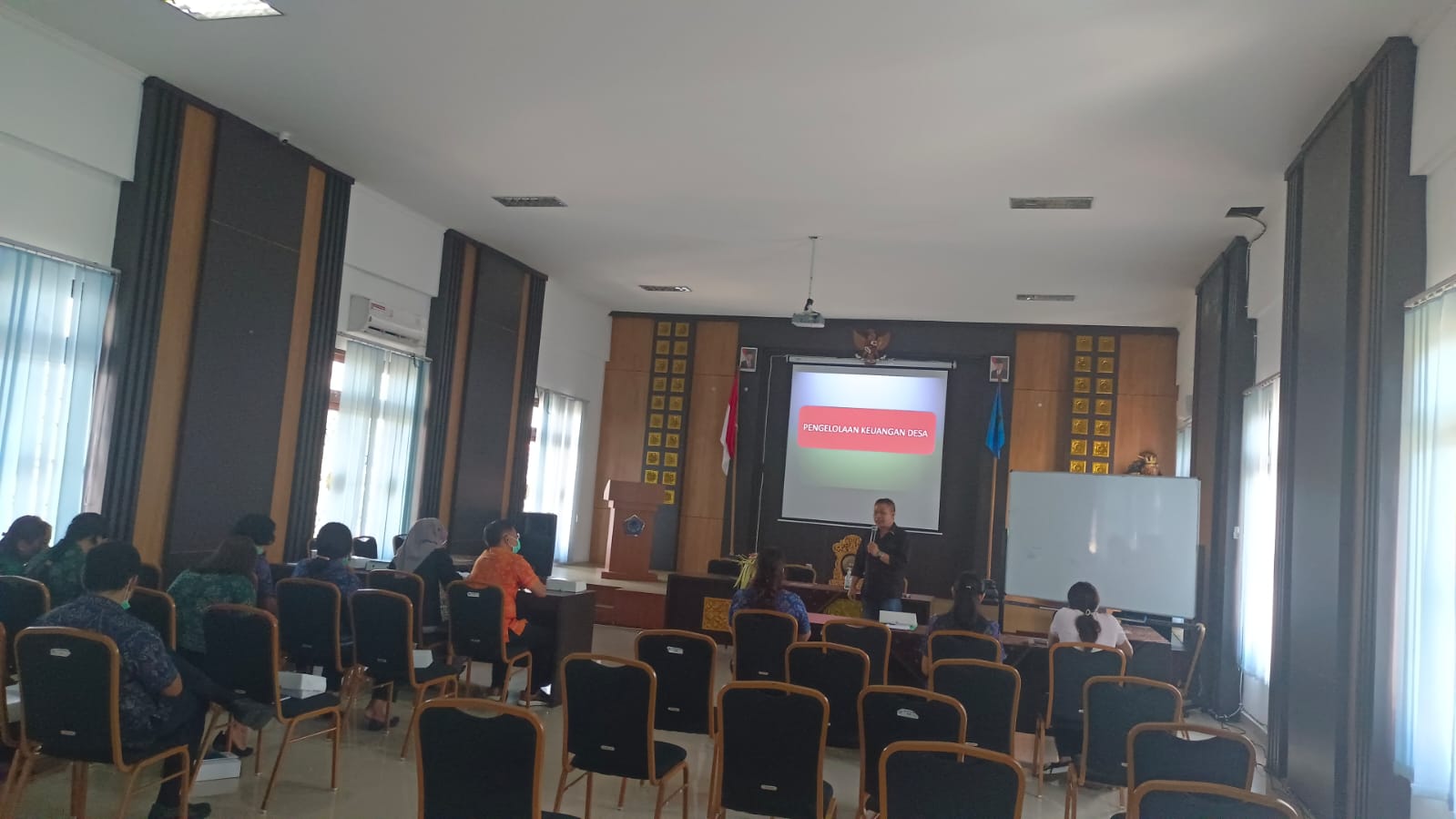 PENINGKATAN KAPASITAS PERANGKAT DESA DAN TPK DESA TEGAL KERTHA