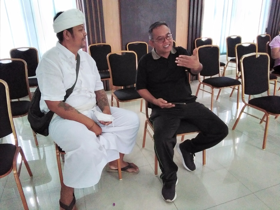 VAKSIN BOOSTER DI DESA TEGAL KERTHA , KECAMATAN DENPASAR BARAT