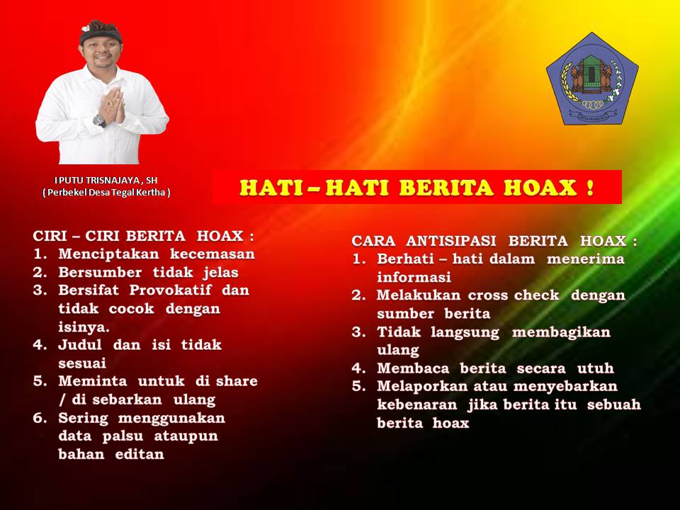 HINDARI BERITA HOAX