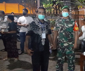 SOSIALISASI PEMILIHAN CALON PERBEKEL DESA TEGAL KERTHA TETAP PERHATIKAN PROKES