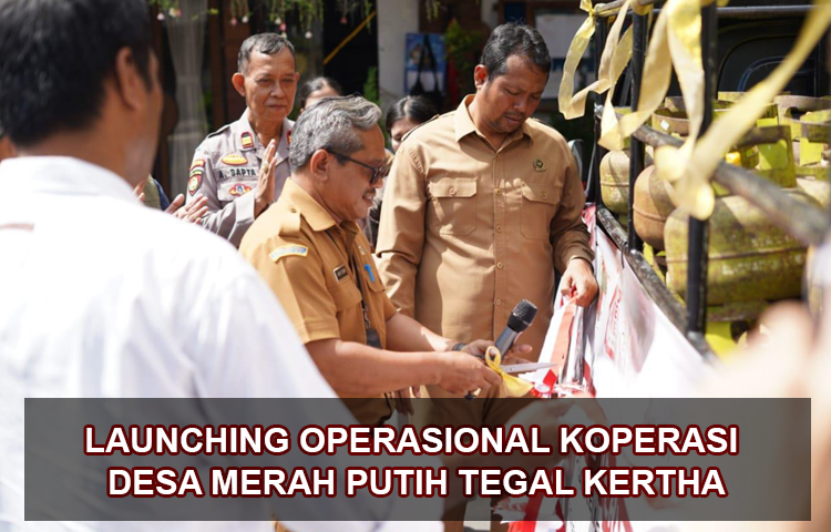 CAMAT DENBAR DAN PERBEKEL LAUNCHING KDMP TEGAL KERTHA