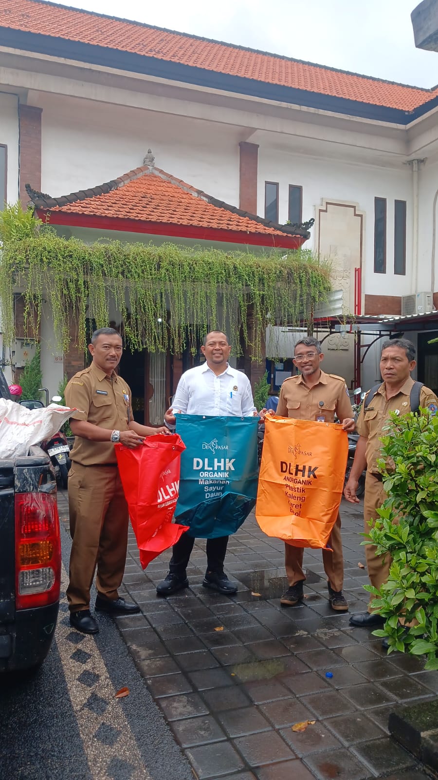 Edukasi Pengelolaan Sampah Bersama DLHK Kota Denpasar 